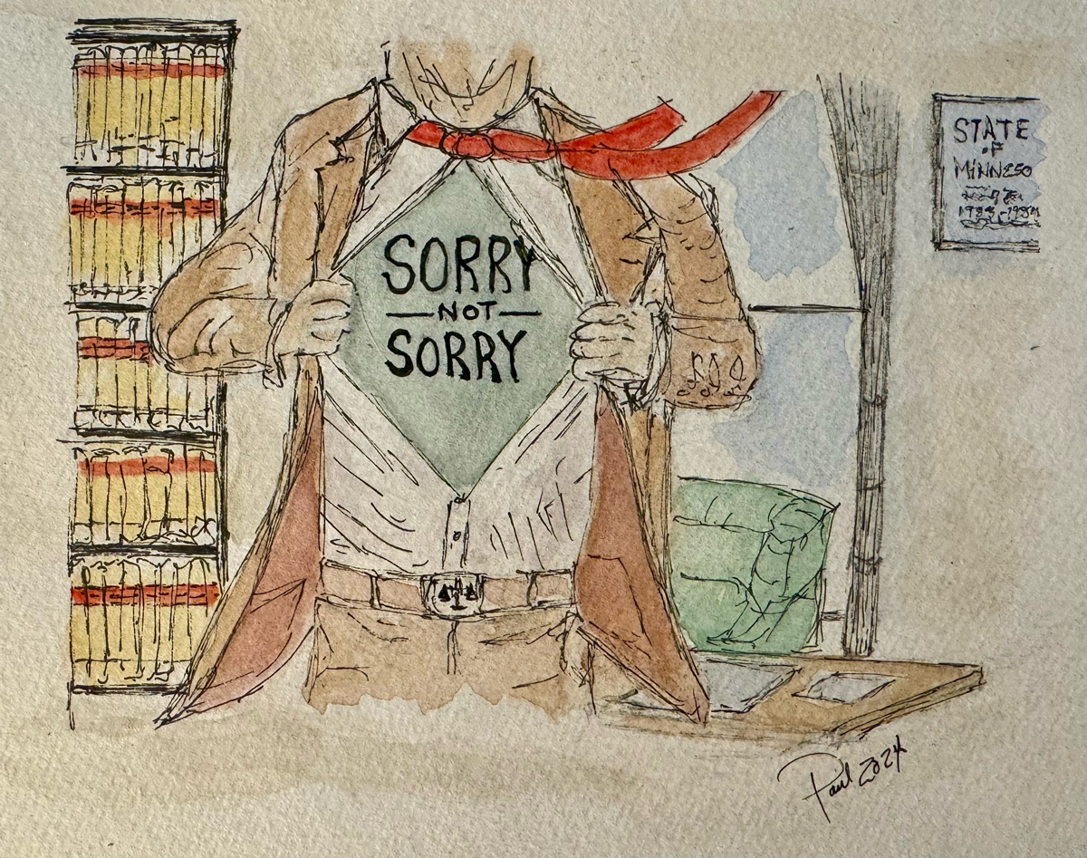 Sorry Not Sorry For Interrupting You   2024 03 Paul Watercolor 